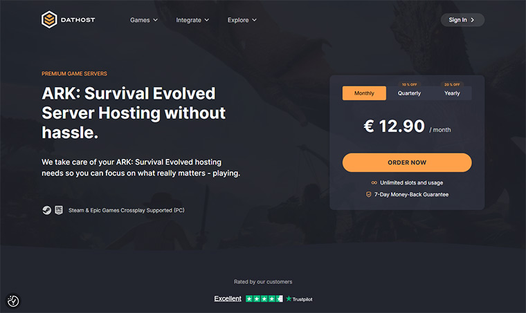 DatHost-ARK-Server-Hosting
